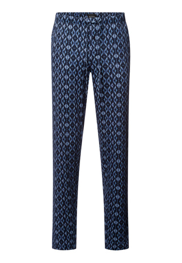 Night And Day Knit Lounge Pant | Blue Diamonds 75216-3023
